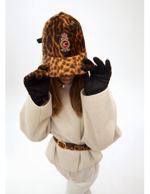 Visera animal print Lola Casademunt 2