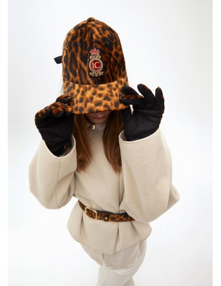 Visera animal print Lola Casademunt