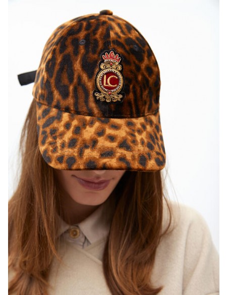 Visera animal print Lola Casademunt