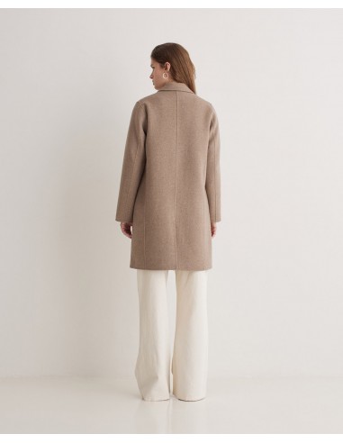 Abrigo midi mezcla de lana con fibras recicladas – YERSE