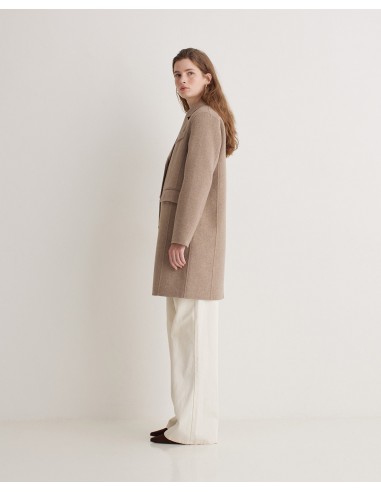 Abrigo midi mezcla de lana con fibras recicladas – YERSE