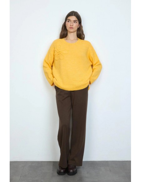 Jersey "Barbara" amarillo de Tinta & Bariloche