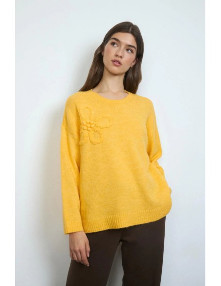 Jersey "Barbara" amarillo de Tinta & Bariloche