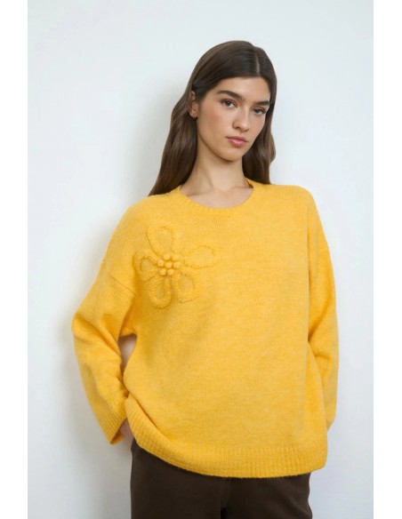 Jersey "Barbara" amarillo de Tinta & Bariloche