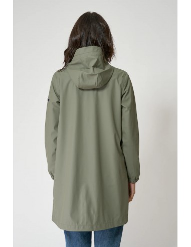 Chubasquero impermeable mujer con capucha - Batela - verde