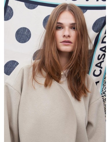 Pañuelo Lola Casademunt con Topos y Logo Animal Print