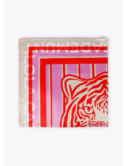 Pañuelo Lola Casademunt Estampado Tigre 1981