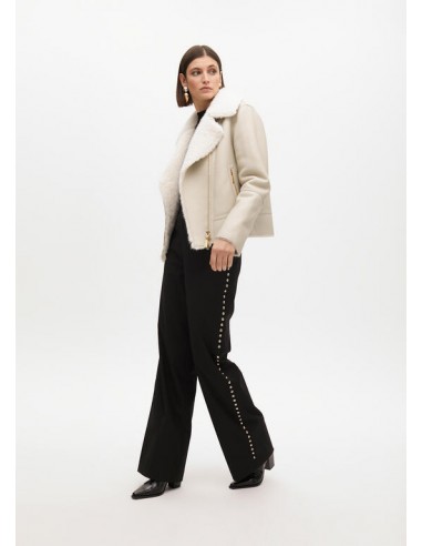 Biker Reversible Lola Casademunt Double Face con Borreguito