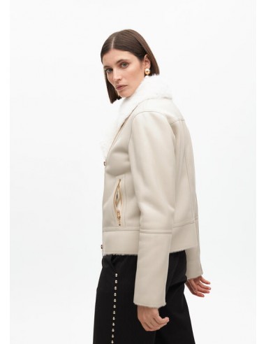 Biker Reversible Lola Casademunt Double Face con Borreguito