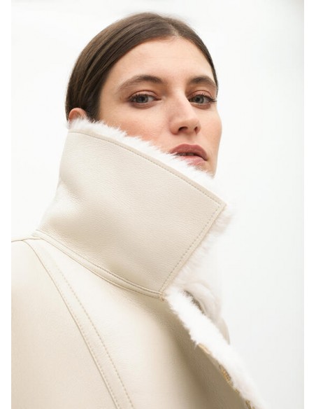 Biker Reversible Lola Casademunt Double Face con Borreguito