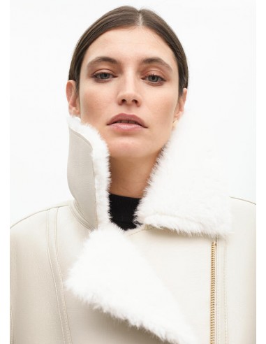 Biker Reversible Lola Casademunt Double Face con Borreguito