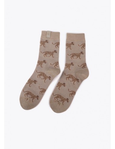 Pack de 2 Pares de Calcetines Estampado Leopardo – Lola Casademunt