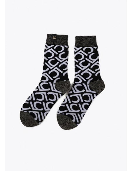 Pack de 2 pares de calcetines logotipados Lola Casademunt