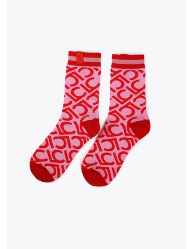 Pack de 2 pares de calcetines logotipados Lola Casademunt
