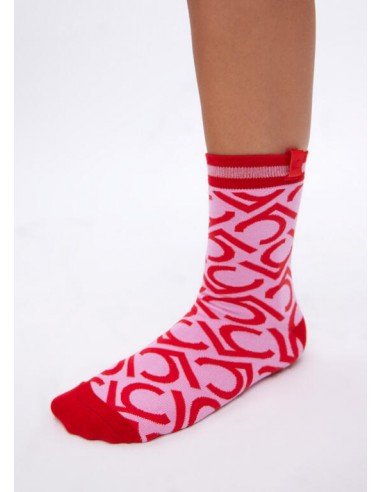 Pack de 2 pares de calcetines logotipados Lola Casademunt