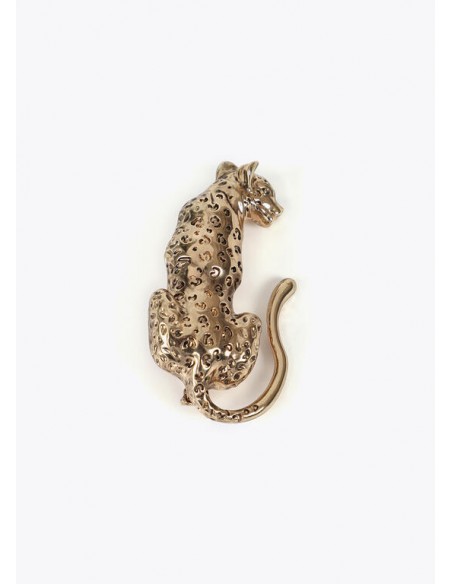 Broche leopardo dorado Lola Casademunt