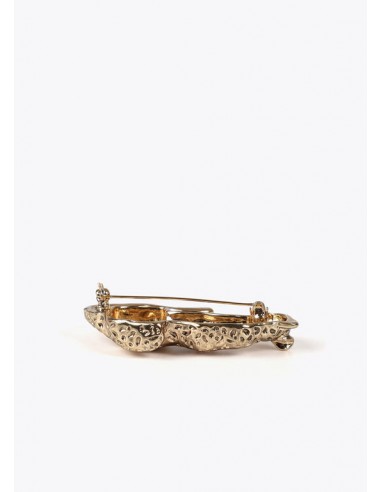 Broche leopardo dorado Lola Casademunt