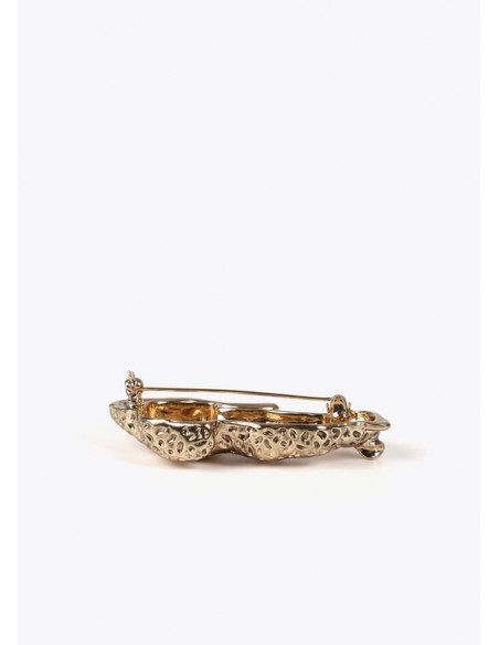 Broche leopardo dorado Lola Casademunt