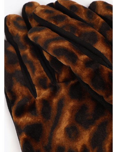 Guante efecto piel con pulsera logo ovalado - Lola Casademunt