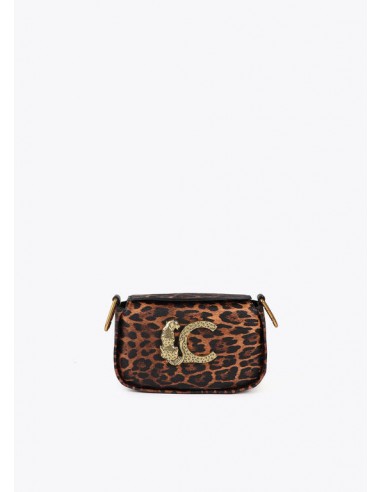 Bandolera animal print con logo LC - Lola Casademunt