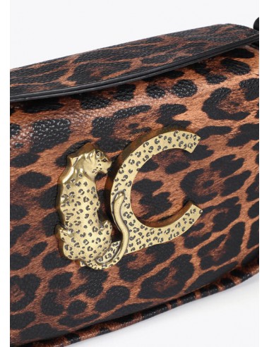 Bandolera animal print con logo LC - Lola Casademunt