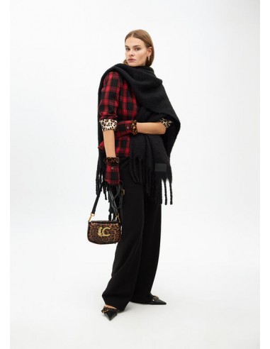 Bandolera animal print con logo LC - Lola Casademunt