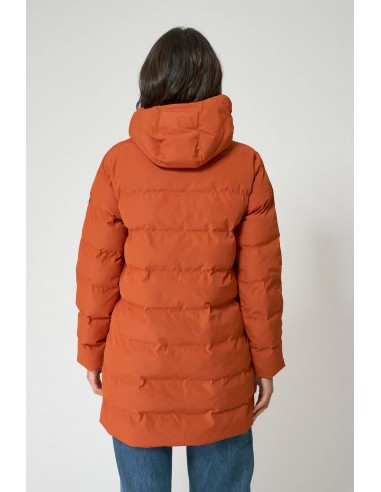 Parka acolchada impermeable con capucha Batela C3096 para mujer - Color caldero