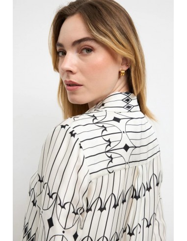 Vestido Gabias Estampado Negro – Tinta y Bariloche