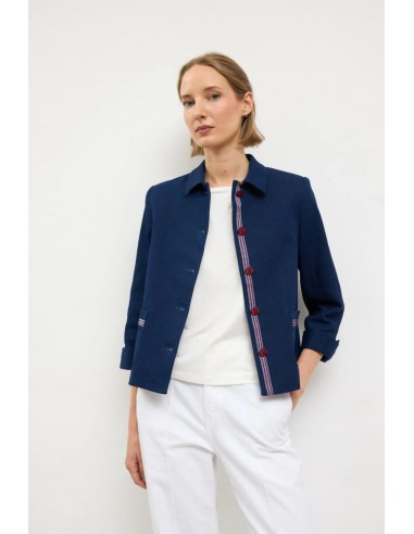 Americana Sal Azul Marino – Tinta y Bariloche