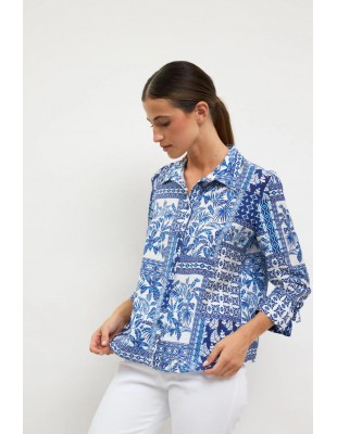 Camisa Selva Azul – Tinta y Bariloche