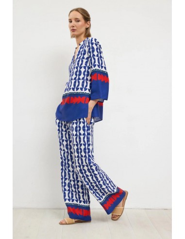 Camisa Filigrana Azul – Tinta y Bariloche