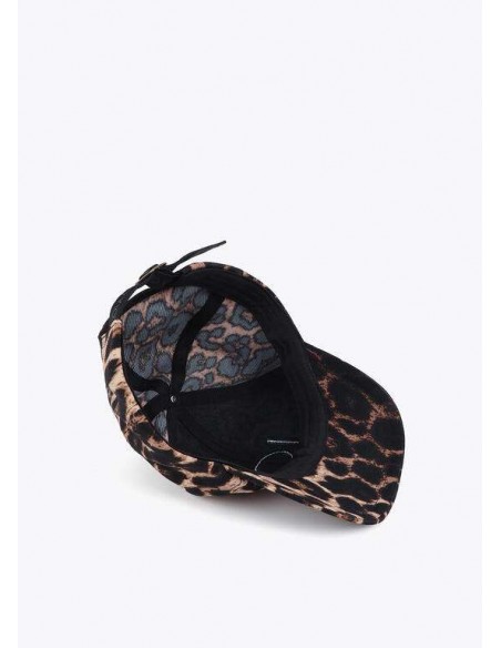 Gorra Leopardo con Logo – Lola Casademunt - vista del interior de la gorra