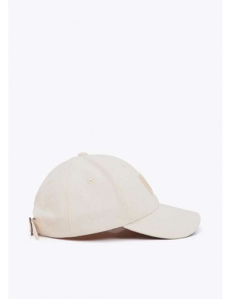 Gorra Beige con Logo Bordado LC – Lola Casademunt - vista lateral