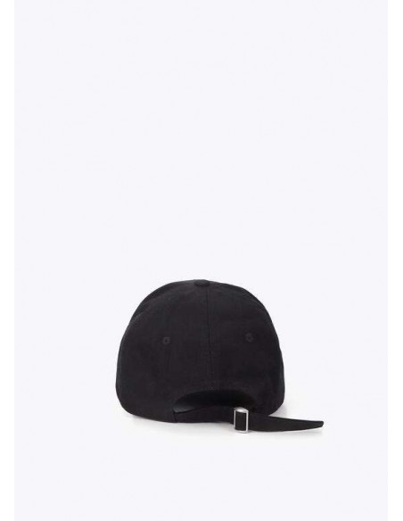 Gorra Negra con Logo Leopardo LC – Lola Casademunt - vista posterior