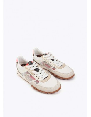 Zapatillas Deportivas de Rejilla con Detalle Leopardo – Lola Casademunt 2