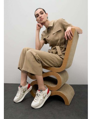 Zapatillas con Plataforma Tricolor y Logo LC – Lola Casademunt