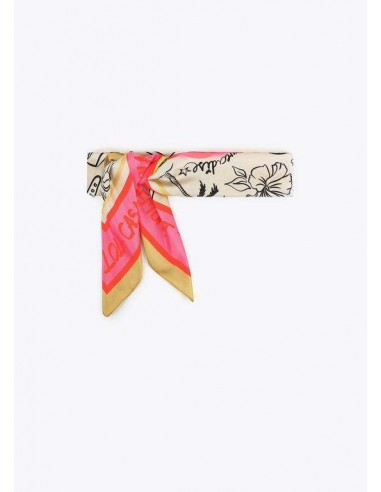 Pañuelo Satinado con Logo LC – Lola Casademunt