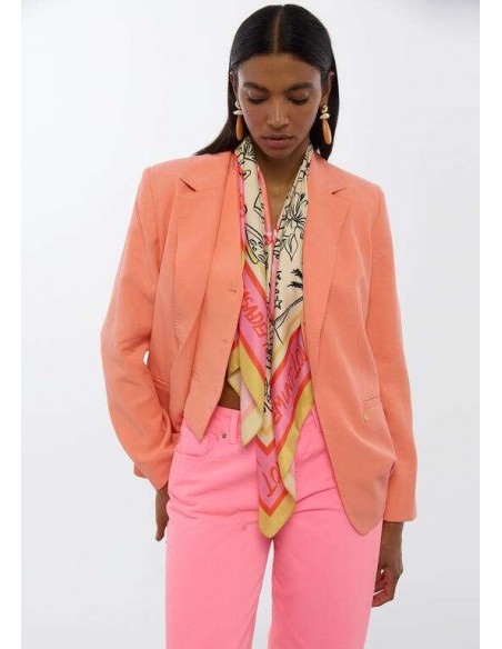 Pañuelo Satinado con Logo LC – Lola Casademunt