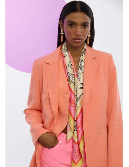 Pañuelo Satinado con Logo LC – Lola Casademunt