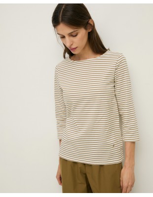 Camiseta Algodón Orgánico Cuello Pico – Yerse - color azul 2