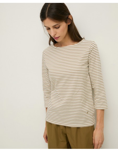 Camiseta Algodón Orgánico Cuello Pico – Yerse - color verde